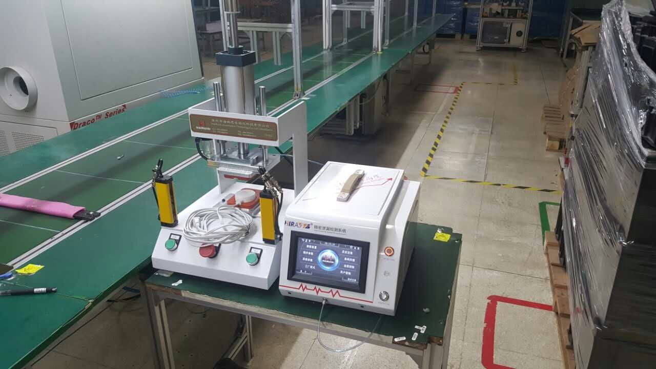  線材密封檢測現(xiàn)場